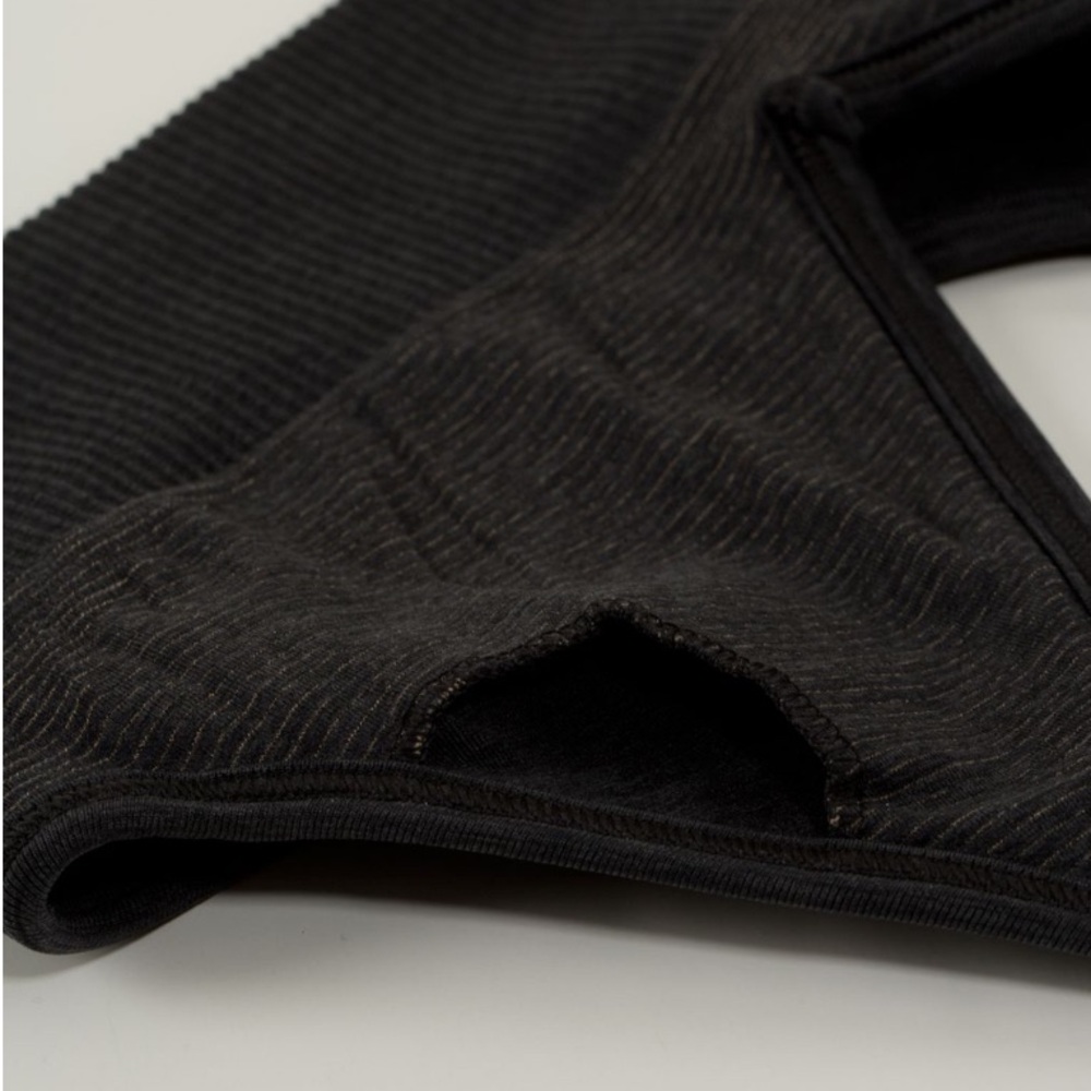 lululemon athletica Ebb To Street sports Bra - Heathered Black 4 - Picture 5 of 9